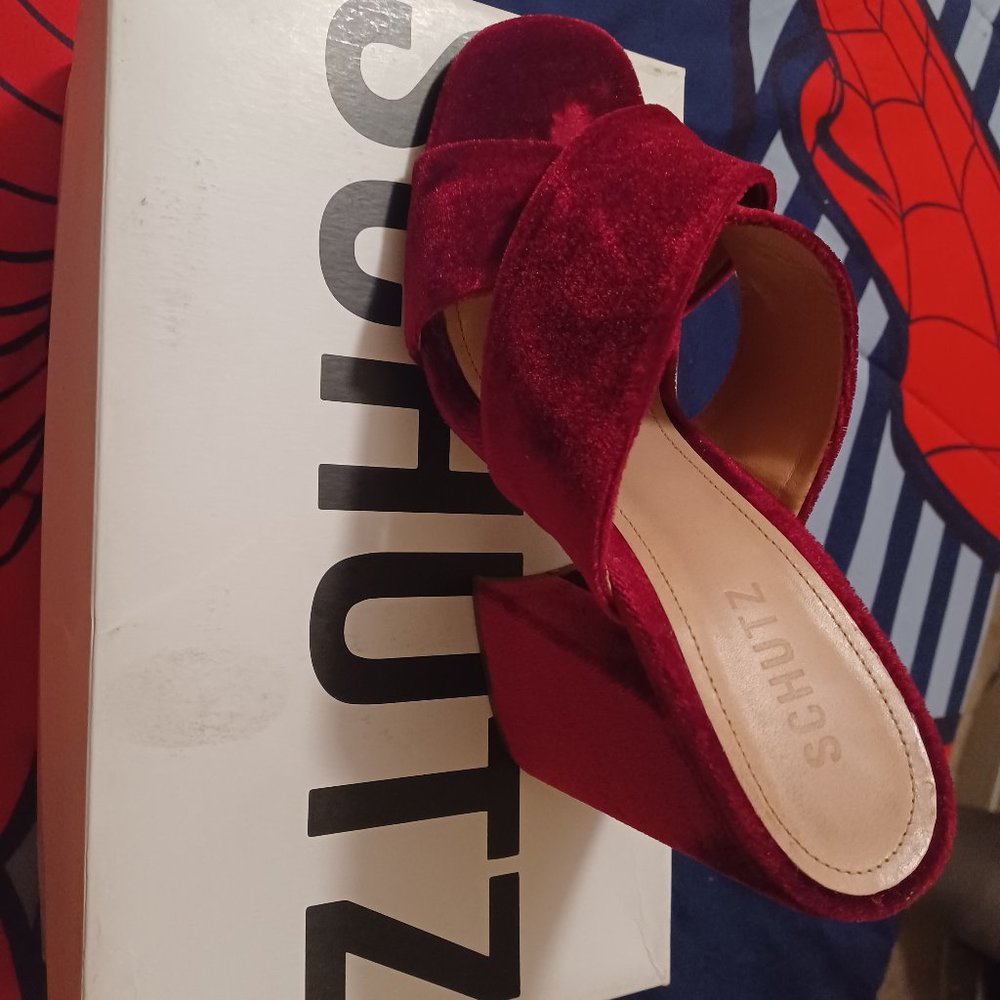 Schutz heels 9.5 fits 8.5 runs small